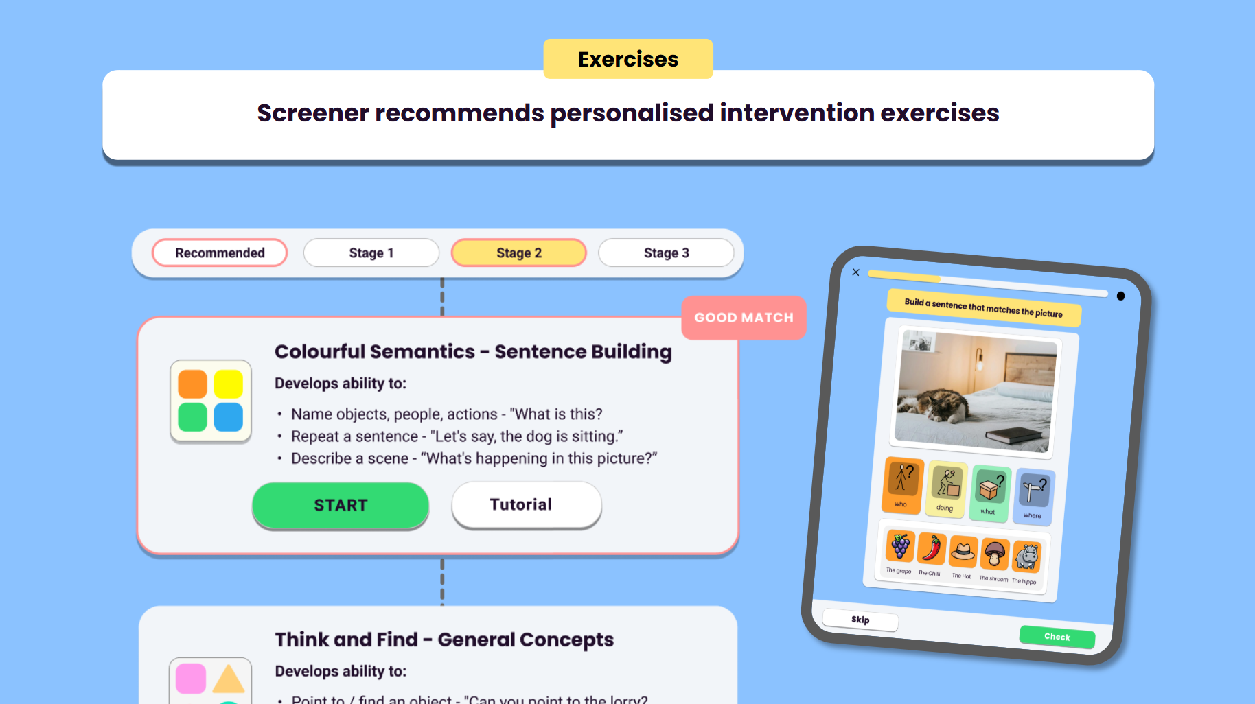 Activities screenshot